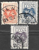 $ROCZNIK 1921 Fi 1-3B kas. GODŁO LITWY / LITWA ŚRODKOWA