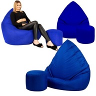 PUFA FOTEL Z OPARCIEM SAKO XXXXL + PREZENT GRATIS SUPER WOREK