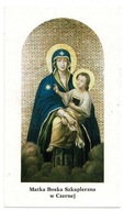OBRAZEK ŚWIĘTY CZERNA MATKA BOSKA SZKAPLERZNA KARMELICI BOSI