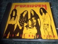 FORBIDDEN Point Of No Return FIRST PRESS 1992 Thrash KULT Under One Flag