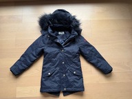 Granatowa kurtka zimowa parka HAMPTON rozm.134