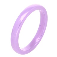 85066 Pierścionek ceramiczny 3mm gładki średnica 21 mm fioletowy