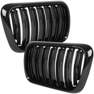 Nerki grill atrapa kratka czarny połysk do BMW 3 E36 1996-2000 LIFT