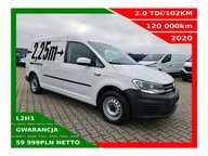 VOLKSWAGEN CADDY LONG 2.0TDi/102KM WEBASTO TEMPOMAT GRZANE SIEDZENIA