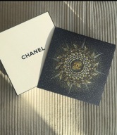 Chanel Białe pudełko prezentowe na biżuterie czarne logo wersja limitowana