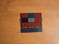 Folia kontrolek zegarów UN4 Audi 80 b4 2.0