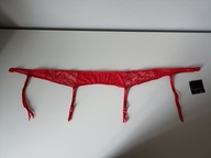 Śliczny markowy pas do pończoch czerwony ANN SUMMERS 59343 EUR 46