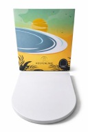 Deska Sedesowa KSTENLINIE D-Shape Wolnoopadająca Wypinana