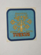 WOSTiW HOTEL TURKUS BIAŁYSTOK naklejka z PRL lata 70-te