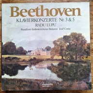 2 LP Beethoven 3 & 5 Radu Lupu