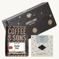 Zestaw Prezentowy Kawa Ziarnista Słodki Shot 250 g i Herbata Earl Grey Blue