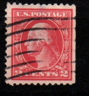 Znaczek 2 cent Washington 1912 r.USA