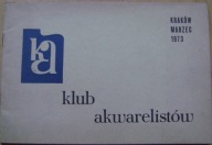 KLUB AKWARELISTÓW -III WYSTAWA ZBIOROWA -katalog