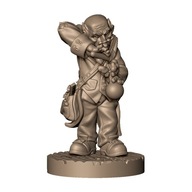 Mad Scientist Szalony Naukowiec Doktor Geniusz Zła NPC RPG Druk 3D