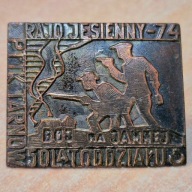 Odznaka PTTK Rajd Górski Tarnów 1974 50 lat oddziału Bój na Jamnej