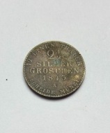 2.1/2 Silber Groschen 1843 r.