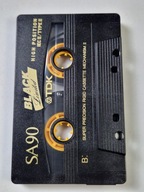 TDK SA 90 Black Limited Type II Chrome Kaseta