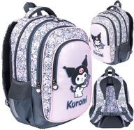 PLECAK SZKOLNY TORNISTER DLA DZIEWCZYNKI KUROMI DLA KLASY 1 3 RÓŻOWY