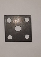 Marka montażowa blacha montażowa formatka stalowa 80x80x6 mm