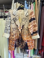 Marynarka kolorowa ZETA OTTO z żyrafą Oversize !!!