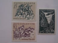 Jugosławia - Rocznica Walk Partyzanckich - Mi. 1046- 48 **
