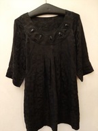 Soya Concept SILK BLUZKA TUNIKA BOHO HIPPIE R. M\L JEDWABNA