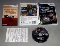 MYSTERY CASE FILES : THE MALGRAVE INCIDENT WII NINTENDO