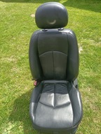 Fotel kierowcy Mercedes W211 POLIFT stan BDB grzany pompowany czarna skóra