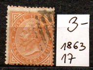 Włochy 1 , nr 17 , wydanie 1863