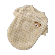 "Miś na Cztery Łapy" – Puchaty Sweterek Dla Psa z Uroczym Haftem