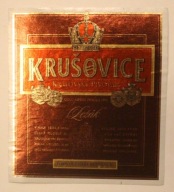 ETYKIETA - KRUŚOVICE - Leżak KRALOVSKY PIVOVAR - PIVOVAR CISARE RUDOLFA II