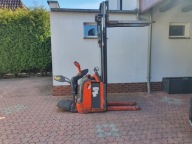 Wózek widłowy używany Linde L14 paleciak elektryczny z masztem TRIPLEX