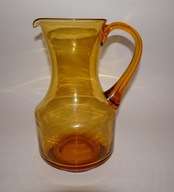 Dzbanek miodowy PRL, vintage, retro, możliwe Sadowski, huta Laura