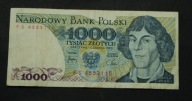 Polska - banknot - 1000 Złotych 1982 rok - Seria FS
