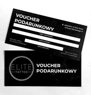 Voucher podarunkowy od ELITE TATTO
