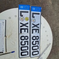 tablice samochodowe rejstracyjne kolekcjonerskie