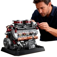 Klocki Techniczne Dla Dzieci Model Mechaniczny Silnika 1236 Elementów 14+