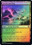 Karta Magic: The Gathering Geothermal Bog *Foil* DMU