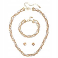 POSREBRZANY KOMPLET BIŻUTERII BRIDGETTE AVON