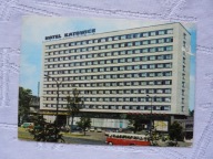 KATOWICE HOTEL KATOWICE BARDZO STARY AUTOBUS PIECZĄTKA Z MUZEUM