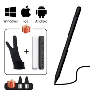 Uniwersalny rysik do tabletu telefon pióro dotykowe do systemu (CZARNY)