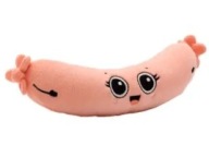 PARÓWKA PATRYCJA - MASKOTKA GANG MOCNIAKÓW PRZYTULANKA PLUSZAK BIEDRONKA