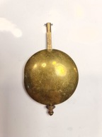 Stare Wahadło do Zegara Kominkowego dł. 8,5 cm śred. 5 cm