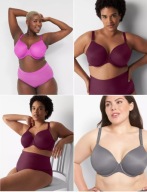 Śliczny biustonosz CACIQUE Totally Smooth Lightly UK 46F EUR 105F