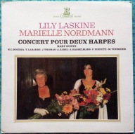 Lily Laskine, Marielle Nordmann - Concert Pour Deux Harpes - Erato 1982
