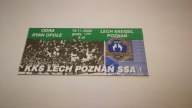 bilet LECH Poznań - ODRA Opole 18.11.2000