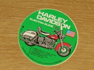 MOTOCYKL HARLEY DAVIDSON ELECTRA GLIDE oryginalna naklejka z PRL