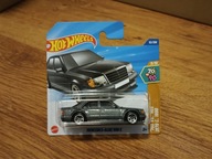 Samochód model kolekcjonerski Mercedes Benz 500e szary