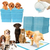 Podkłady higieniczne dla psa 60x60 cm 40 szt. superchłonne nauka sikania