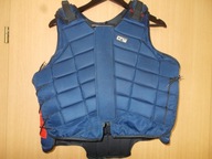 KAMIZELKA ASEKURACYJNA JEŹDZIECKA CRW segmentowa GRANATOWA ROZM M